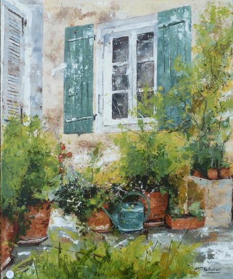  L'arrosoir vert 55x46  461