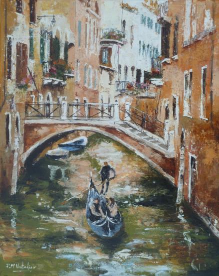 487  -   Venise balade en gondole 38x46